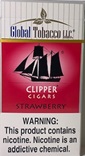 Clipper Strawberry 100 Filtered Little Cigar Box 